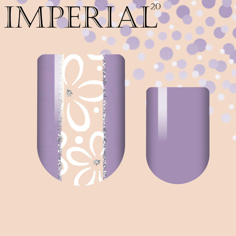 Peek-a-Bloom Imperial Nail Wrap
