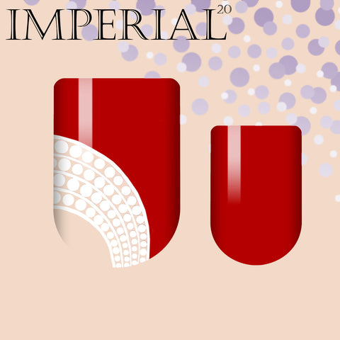 The Red Queen Imperial Nail Wrap