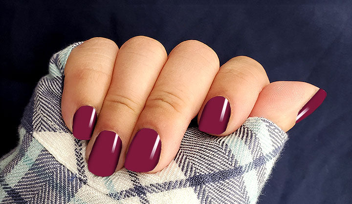 Wine nail deals color