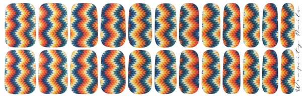 A Tribe Out West Luxury Nail Wrap