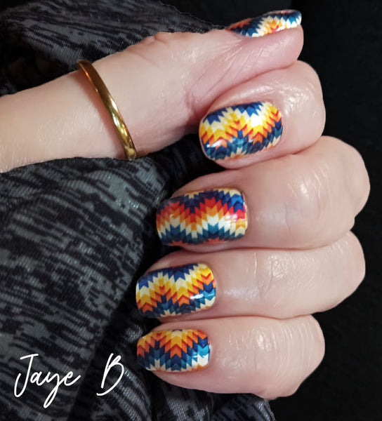 A Tribe Out West Luxury Nail Wrap