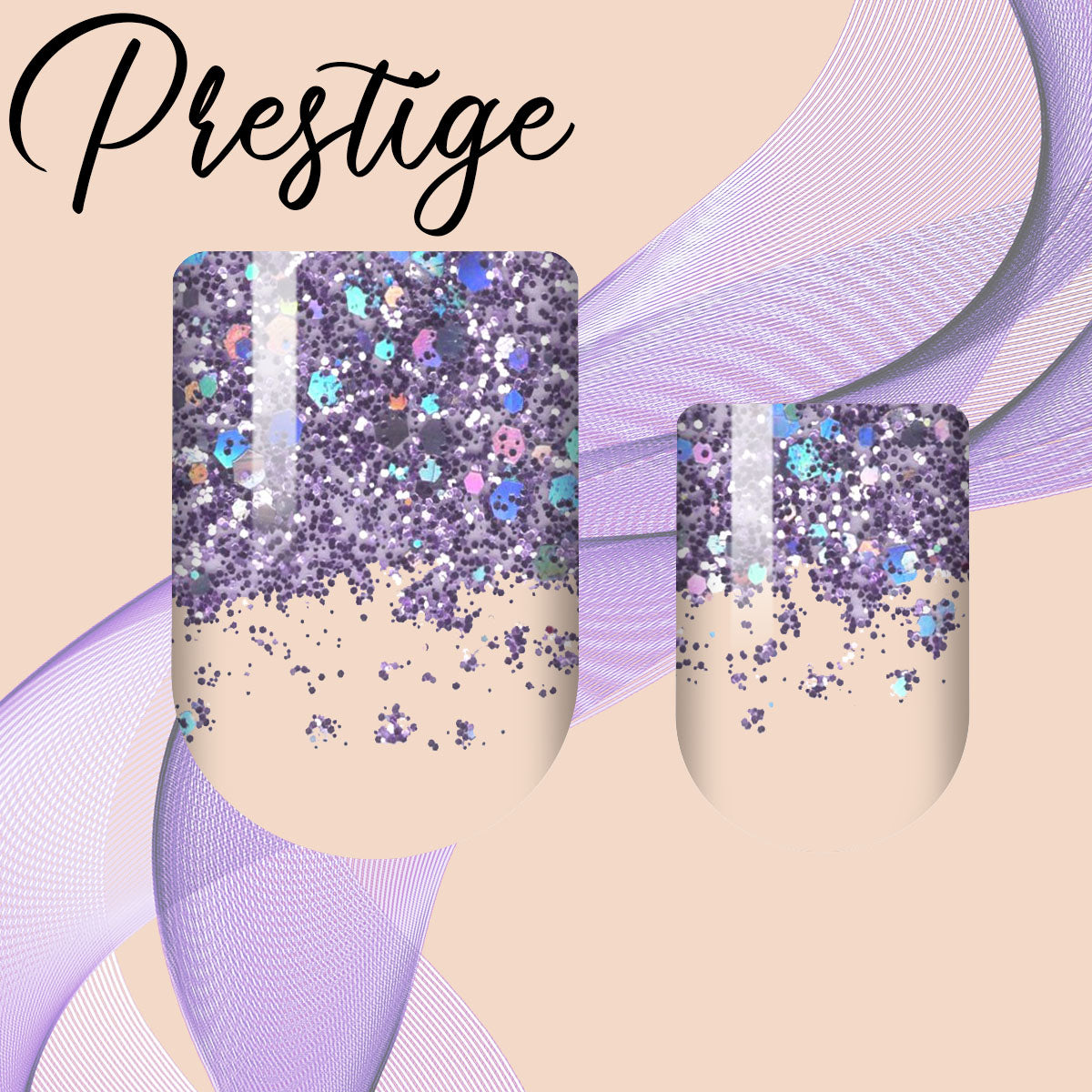 After Glow French Prestige Nail Wrap