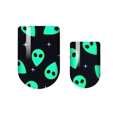 Alien Invasion Nail Wrap