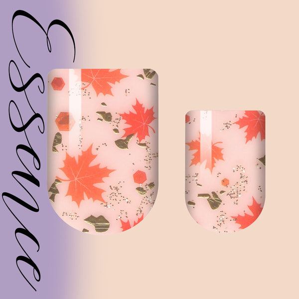 All the Colors of Fall Essence Nail Wrap