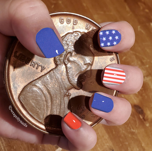 American Pride Nail Wrap