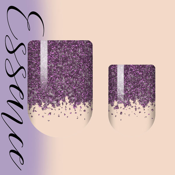 Amethyst Bling Essence Nail Wrap