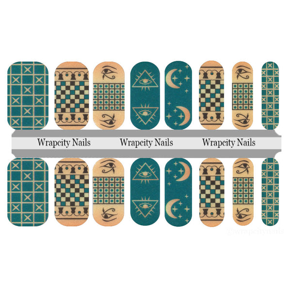 Ancient Egyptian Nail Wrap