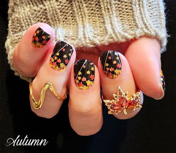 Autumn Eves Dual Ended Signature Nail Wrap