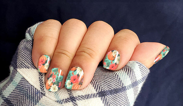 Autumn Fally Nail Wrap