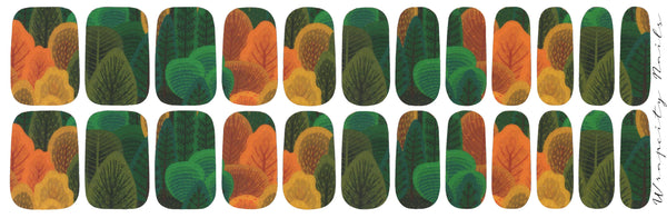 Autumn in the Hamptons Luxury Nail Wrap