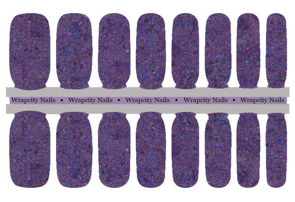 Berry Blingy Prestige Nail Wrap