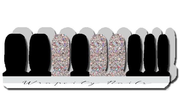 Black Beauty Deluxe Nail Wrap