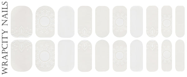 Blanc Space Imperial Nail Wrap