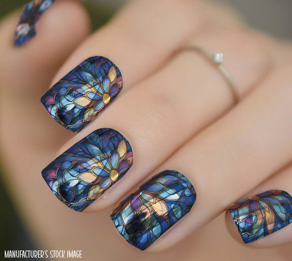 Blessed Be Chrome Luxury Nail Wrap