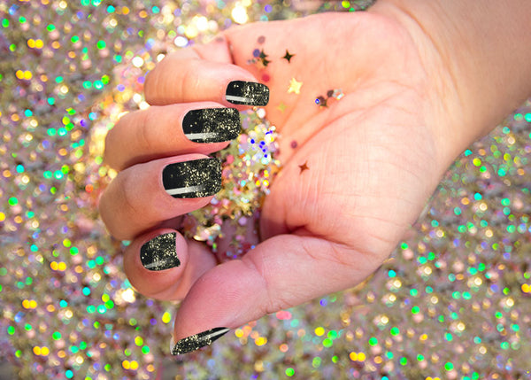 Blinging in the New Year Prestige Nail Wrap