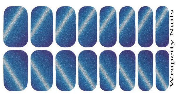 Blue Eyes Essence Nail Wrap