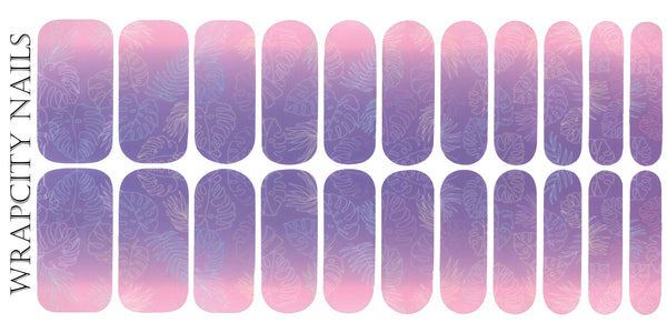 Bordering Paradise Imperial Nail Wrap