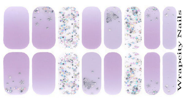 Butterfly Bling Essence Nail Wrap