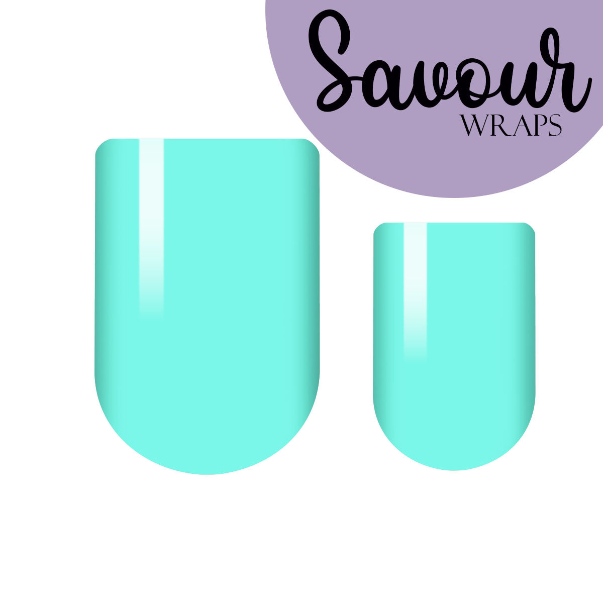 Caribbean Waters Savour Nail Wrap