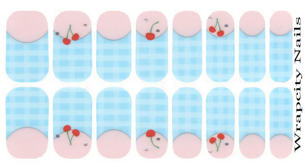 Cherry Pie Essence Nail Wrap