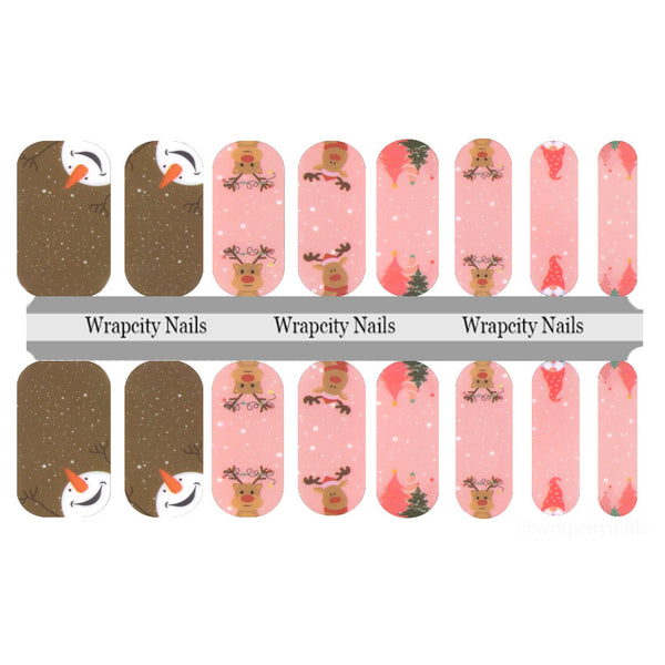 Chillin' with My Gnomies Nail Wrap