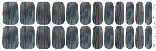 Chrome Alone Chrome Luxury Nail Wrap