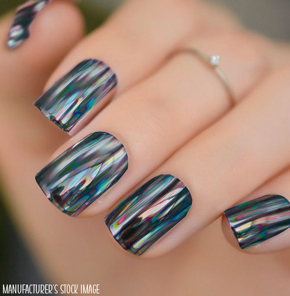 Chrome Alone Chrome Luxury Nail Wrap