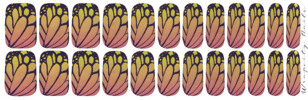 Chrysalis Chrome Luxury Nail Wrap