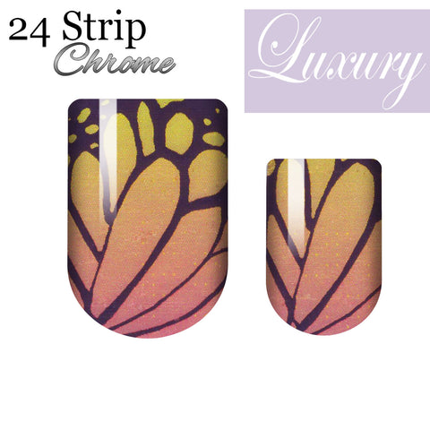 Chrysalis Chrome Luxury Nail Wrap