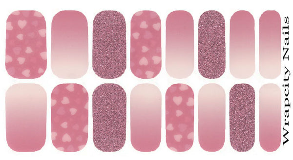 Clearly Flushed Essence Nail Wrap