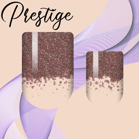 Cocoa Powder French Prestige Nail Wrap