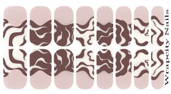 Cookies & Cream Essence Nail Wrap