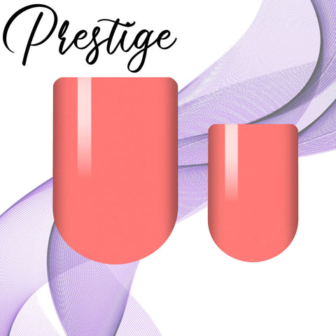 Coral Of The Story Prestige Nail Wrap