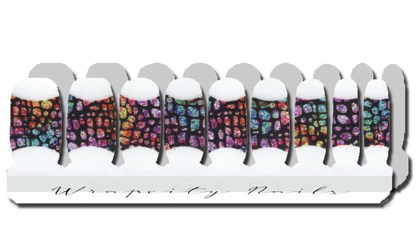 Crackle Craze Deluxe Nail Wrap