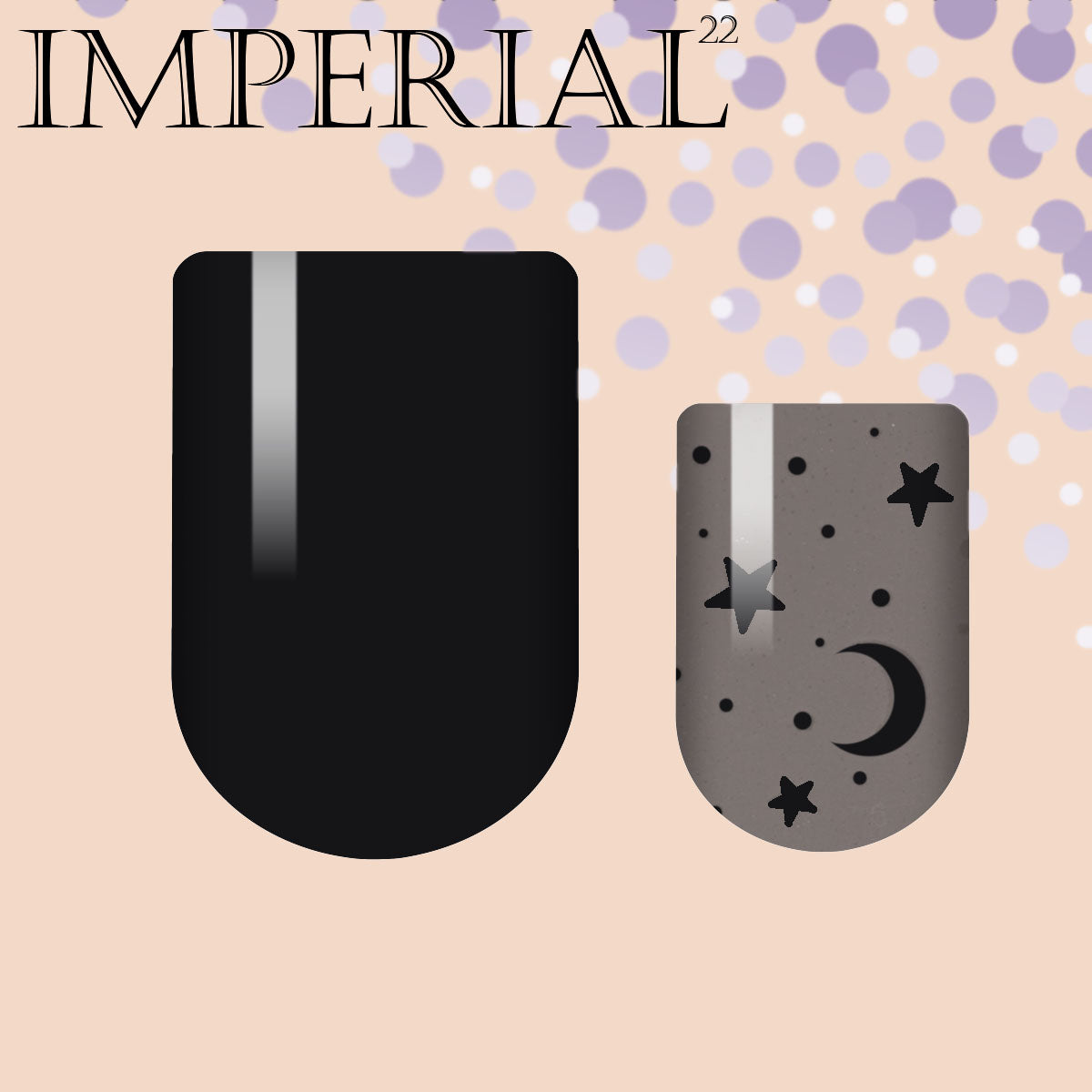 Dark of Night Imperial Nail Wrap