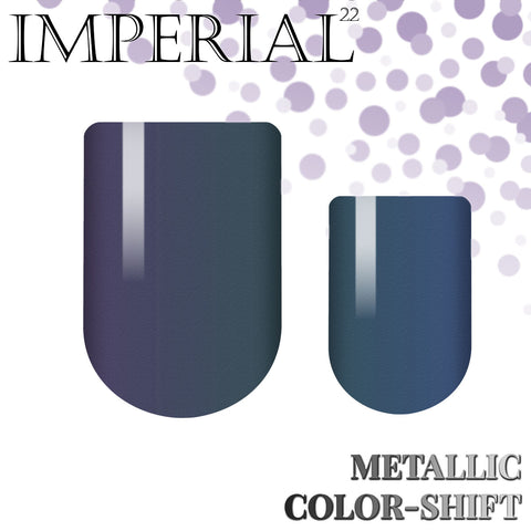 Demigod Imperial Metallic Color-Shift Nail Wrap
