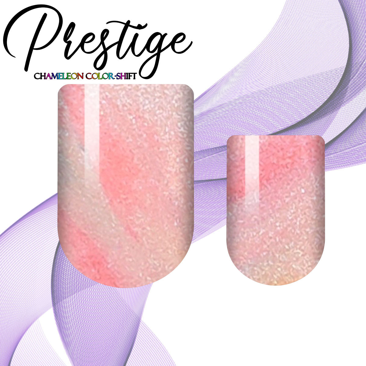 Desert Sands Prestige Chameleon Color-Shift Nail Wrap