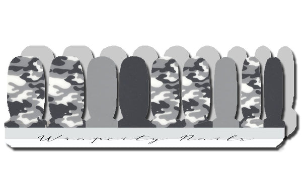 Duster Camo Deluxe Nail Wrap