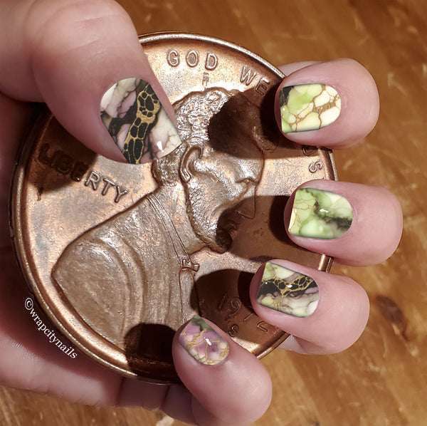 Elphaba Nail Wrap