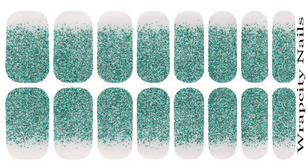 Emerald Bling Essence Nail Wrap