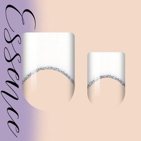 Fantaisie Blanc Essence Nail Wrap