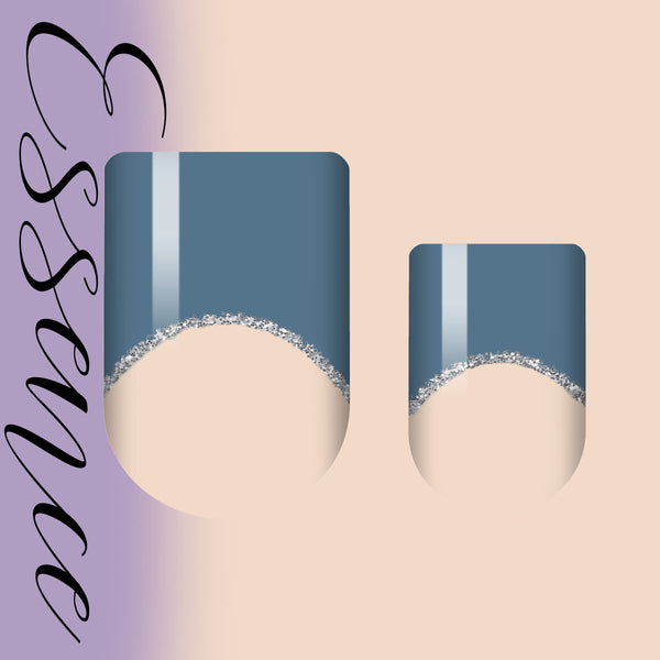 Fantaisie Bleu Essence Nail Wrap