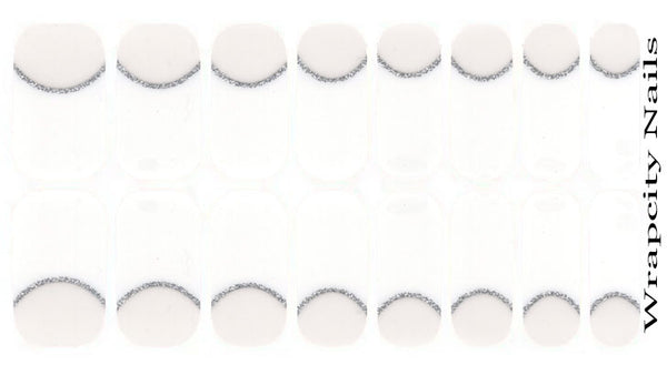 Fantaisie Blanc Essence Nail Wrap
