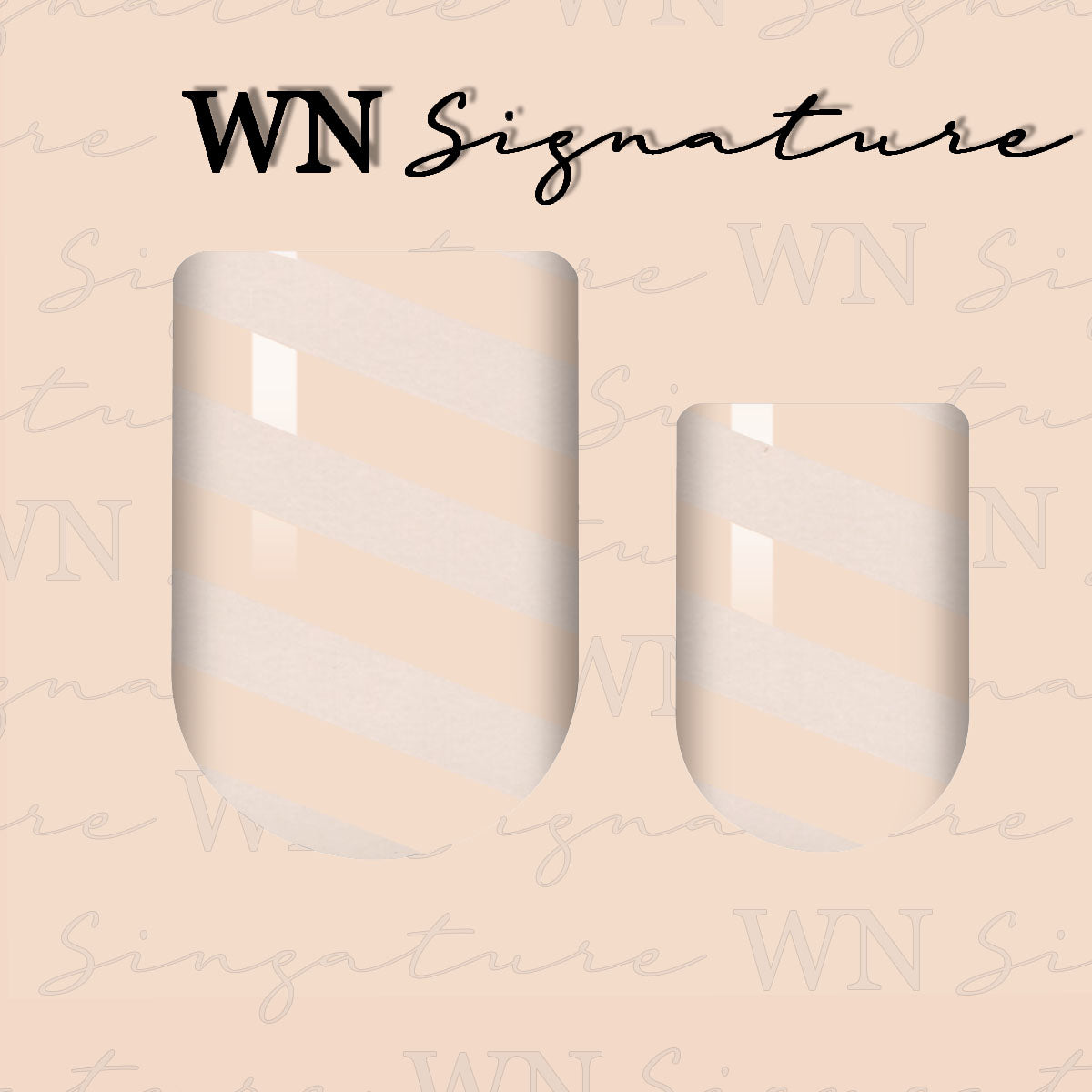 Faux Fashions - Striped Signature Nail Wrap