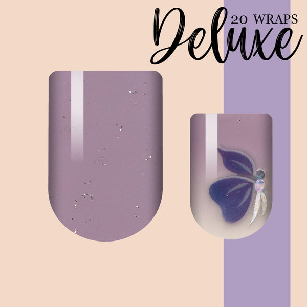 Fluttering Deluxe Nail Wrap