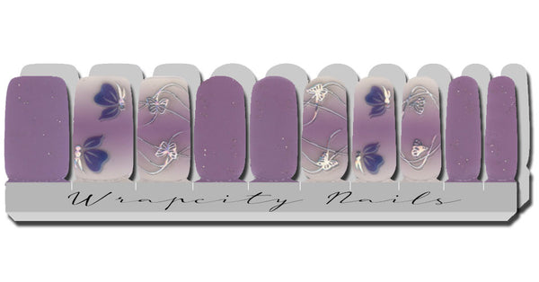 Fluttering Deluxe Nail Wrap