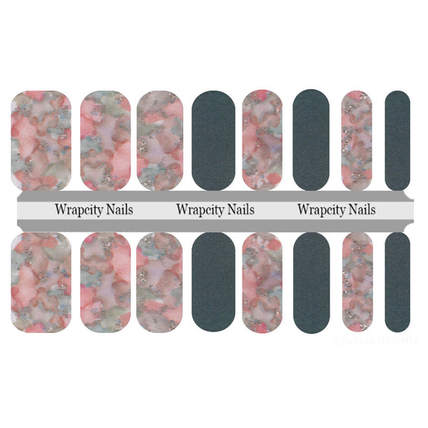 Forest Flora Nail Wrap