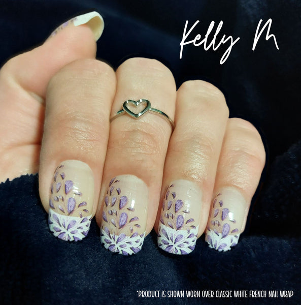 French Violets Signature Nail Wrap