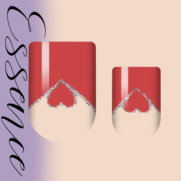 From the Bottom of My Heart Essence Nail Wrap