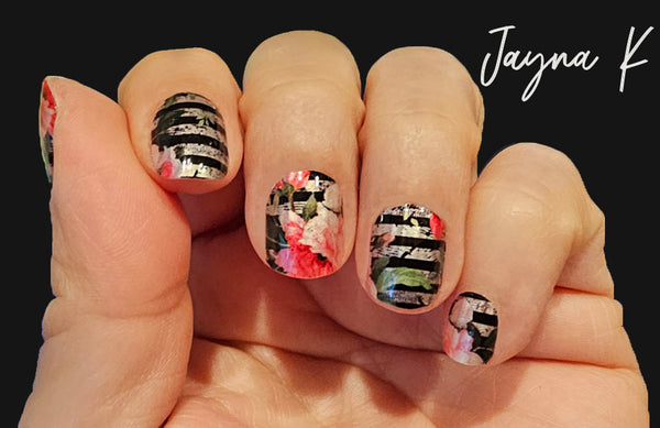 Garden Terrace Luxury Nail Wrap